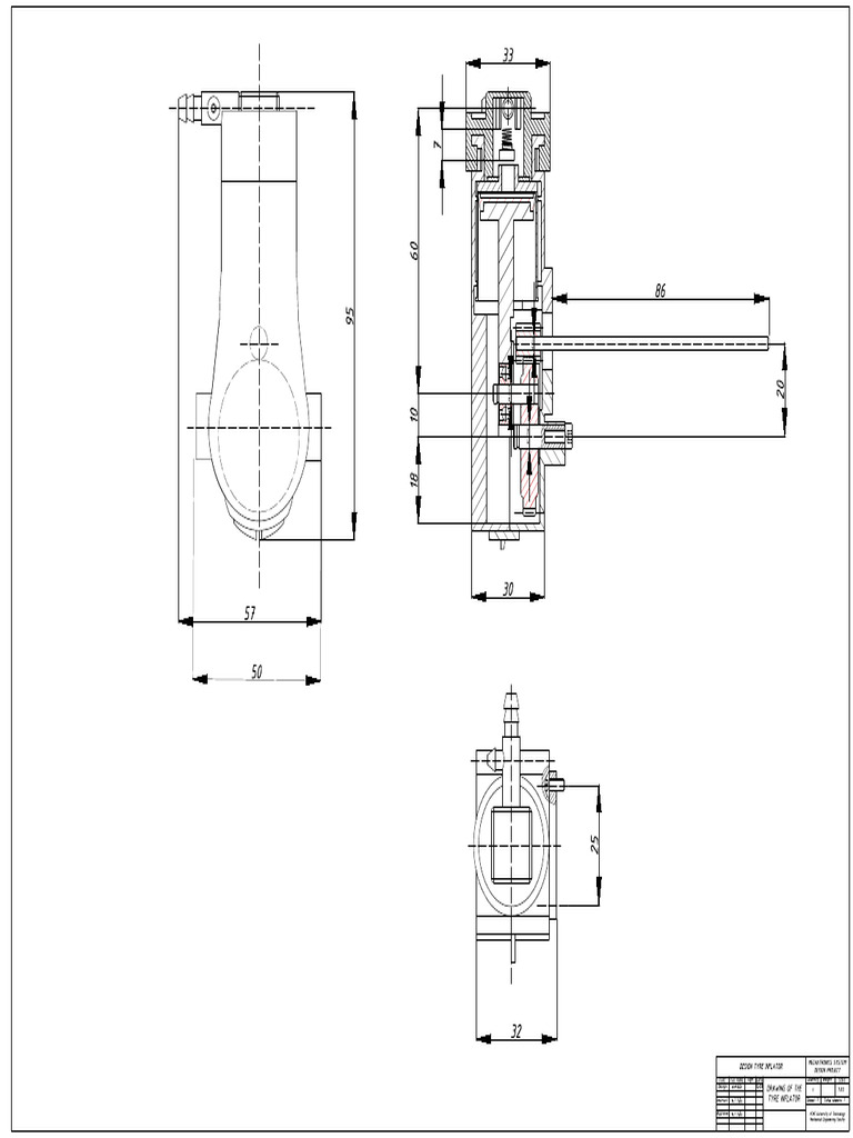 Tyre Inflator Design Project Document | PDF