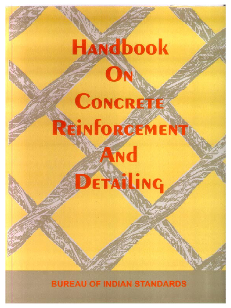 SP 34: Reinforcement Detailing Handbook | PDF | Strength Of Materials ...