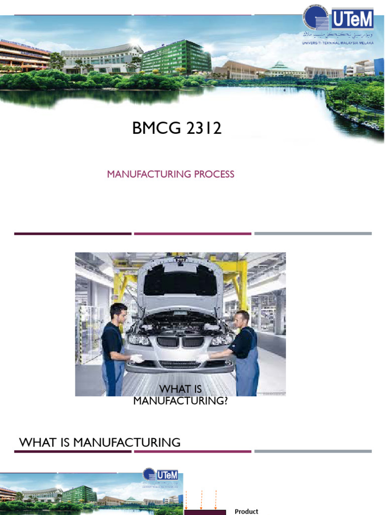 BMCG2312 CH 1 Introduction To Manufacturing | PDF | Plasticity (Physics ...