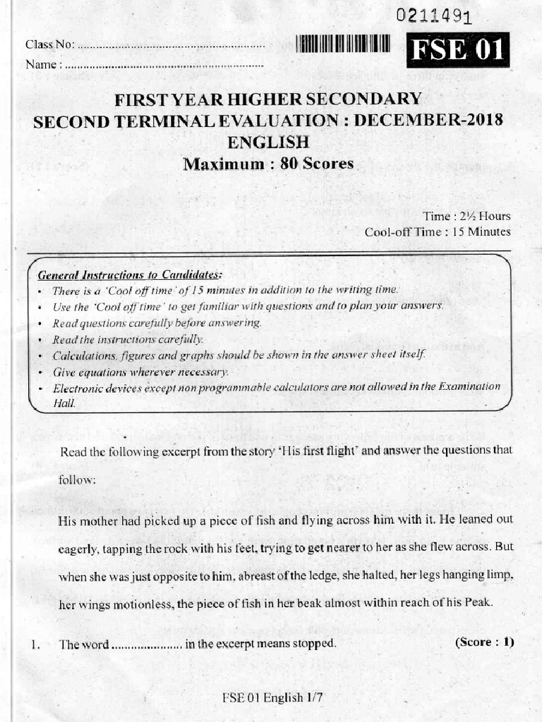 Exam Dec 2018 | PDF
