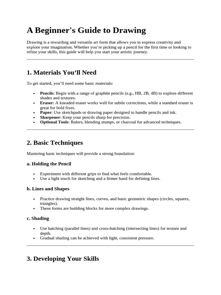 drawing | PDF | Drawing | Pencil
