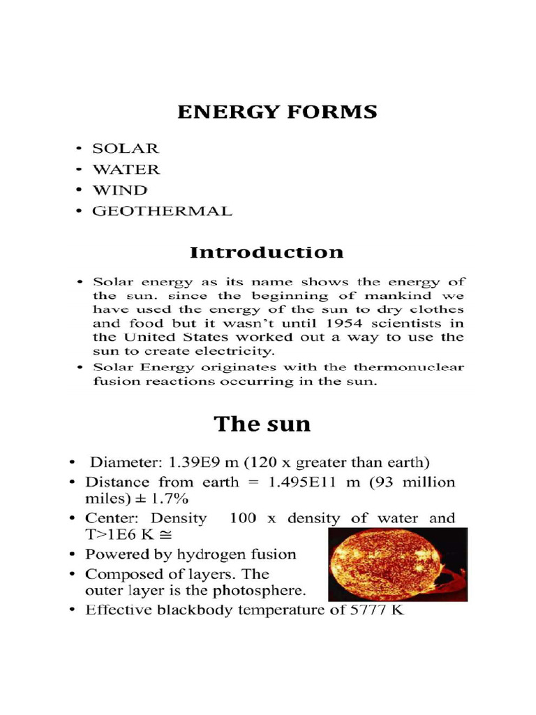 Solar | PDF