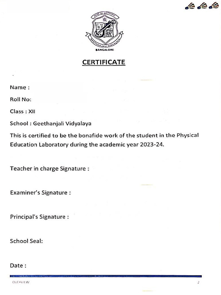 P.E. Project | PDF