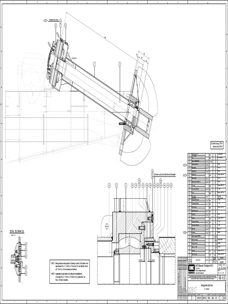 67 - Arrangement Cutter Drive | PDF | Screw | Metalworking