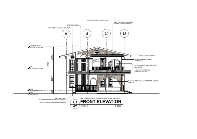 Front Elevation | PDF | Queensland | Buildings And Structures