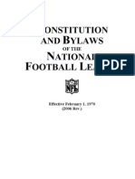 NFL Constitution & By-Laws