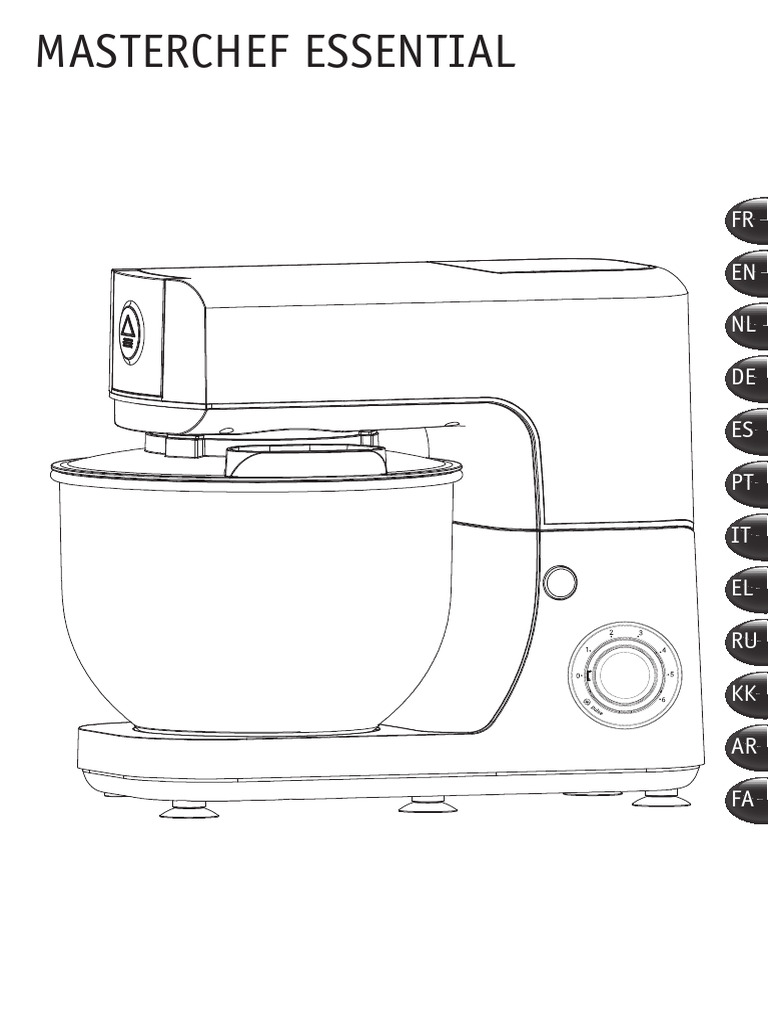 Guide d'utilisation MasterChef Essential | PDF | Cuisson | Nourritures