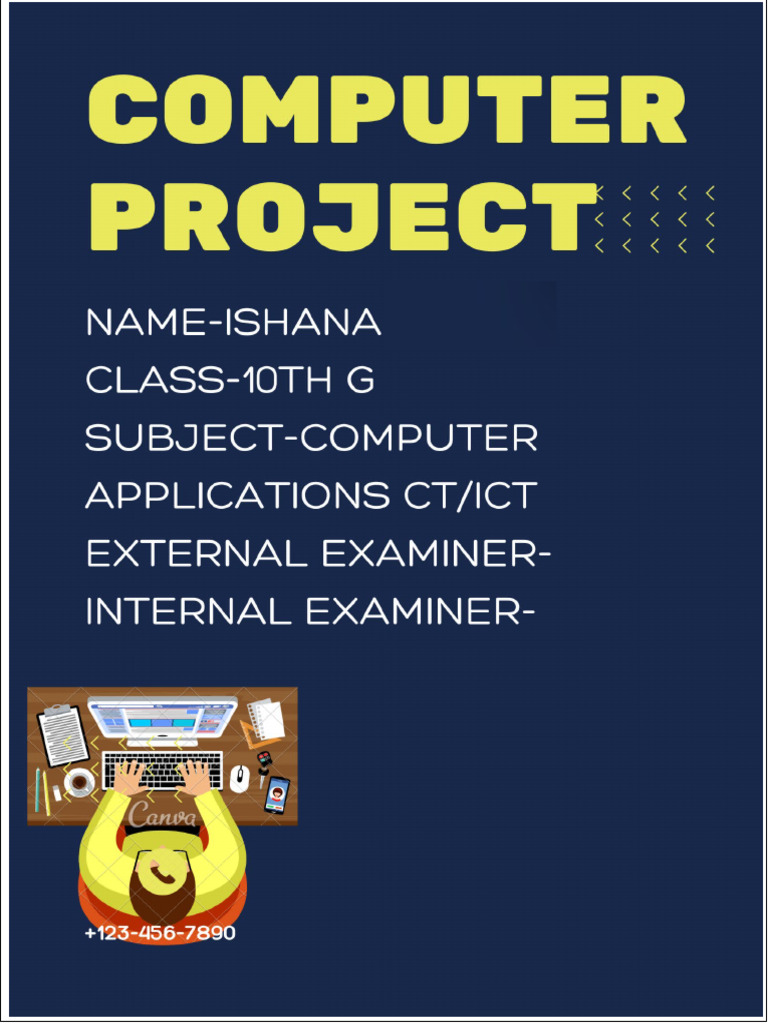 Ishana Computer Project XG | PDF | Integer (Computer Science ...