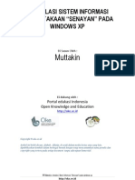 Installasi Sistem Informasi Perpustakaan Senayan Pada Windows XP