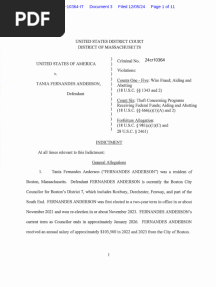 Tania Fernandes Anderson Indictment 12-6-24