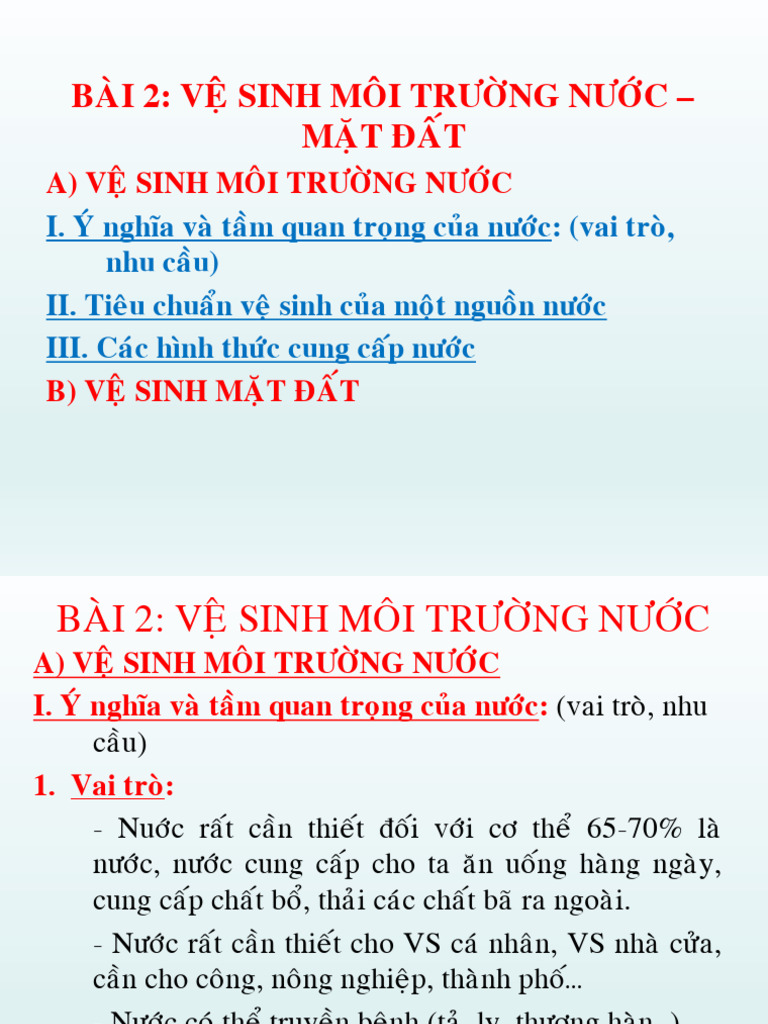 Bài 2 VSMT Nuoc-Mat Dat Tre Mam Non | PDF