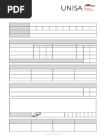 UNISA Refund Request Form 2025 | PDF