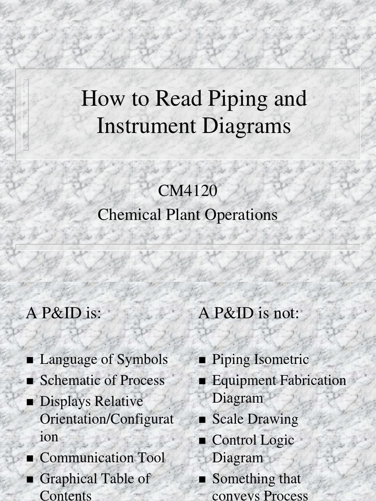 2011 P&ID and ISA Symbols Lecture | PDF