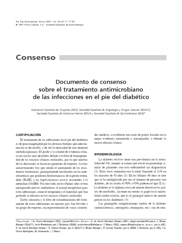 Tratamiento Pie Diabetico PDF