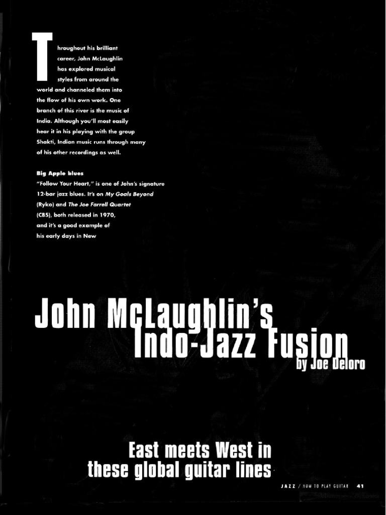 A Modern Approach To Jazz Rock & Fusion Guitar Pdf