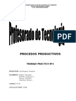 Procesos Productivos