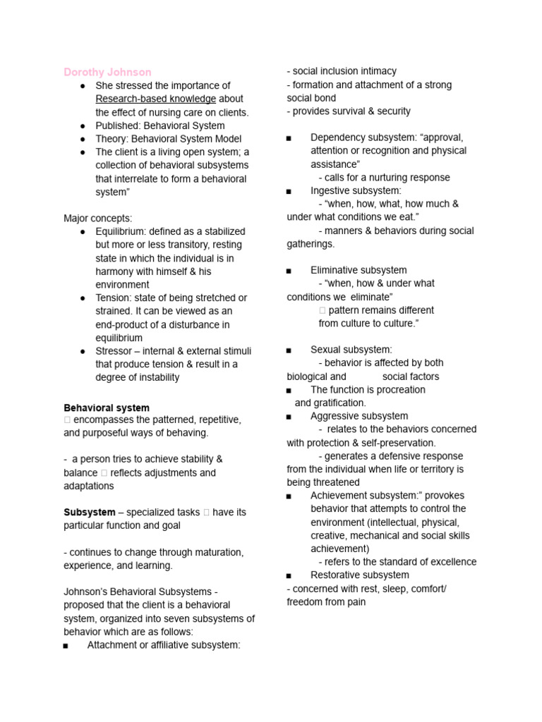 THEORIES AND MODELS | PDF | Stress (Biology) | System