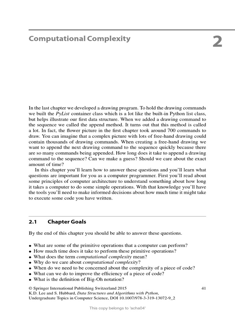 Understanding Computational Complexity | PDF