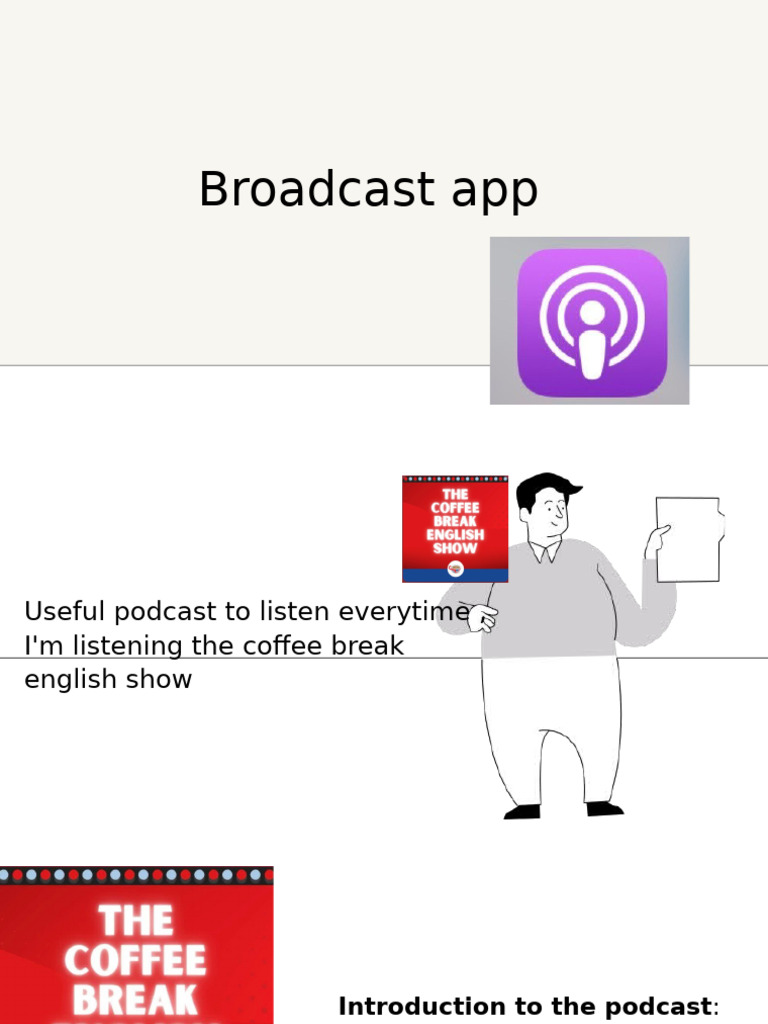 Improve English with Coffee Break Podcast | PDF