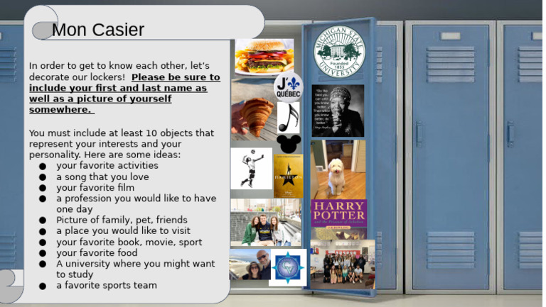 Locker Assignment-10 Pts | PDF