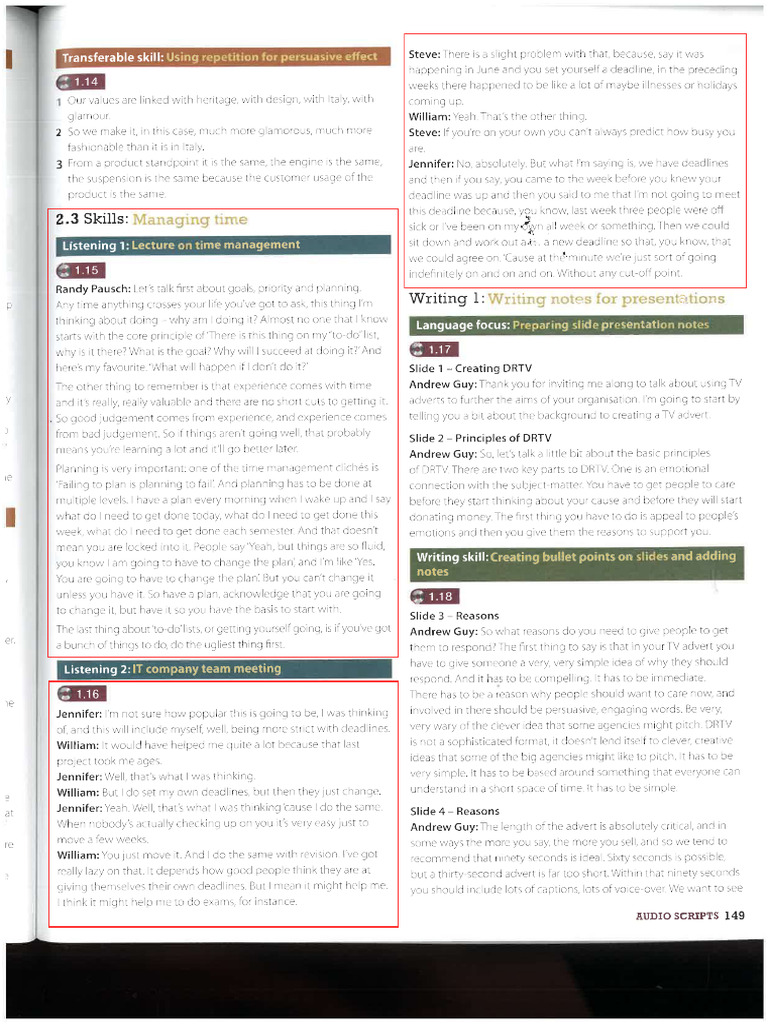 APD C1 Resources ? AUDIO SCRIPTS | PDF