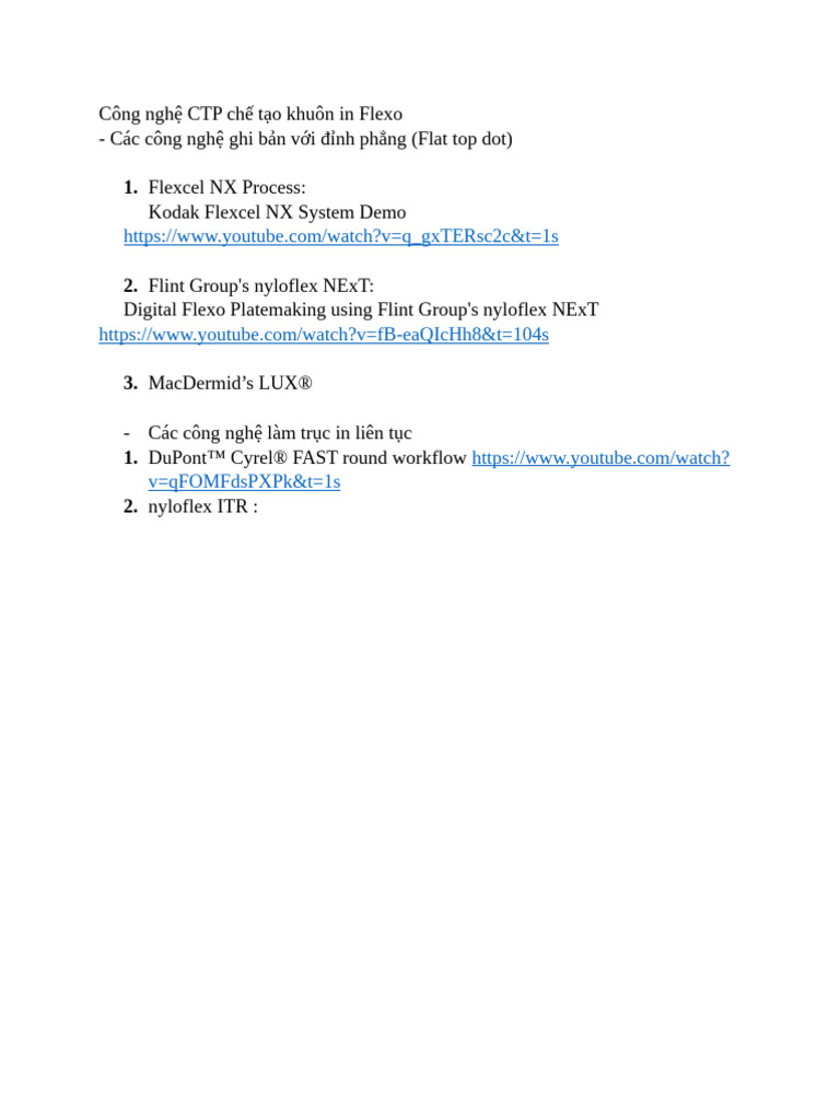 Video CTP Flexo | PDF