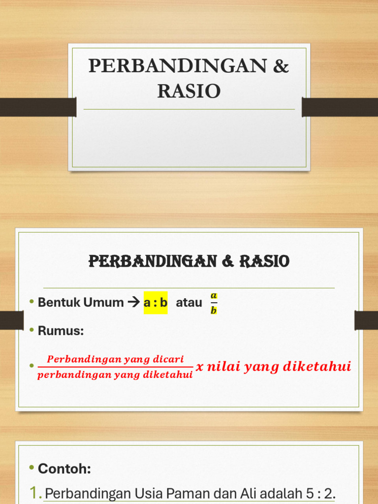 Perbandingan dan Rasio Lingkaran | PDF