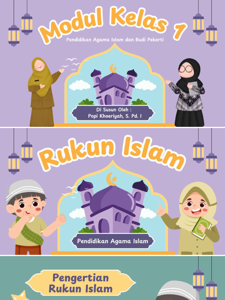 MODUL - Rukun Islam | PDF