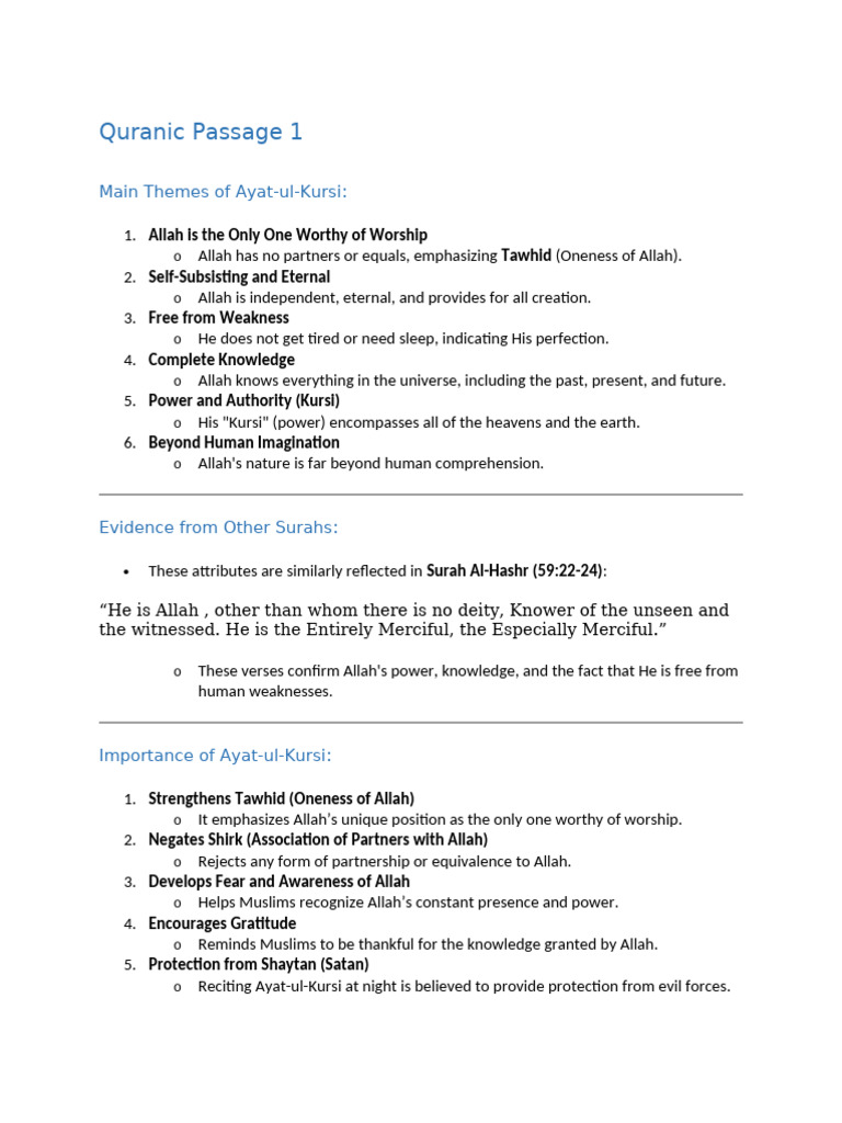 Islamiyat Notes IGCSE Grade IX | PDF | God In Islam | Muhammad