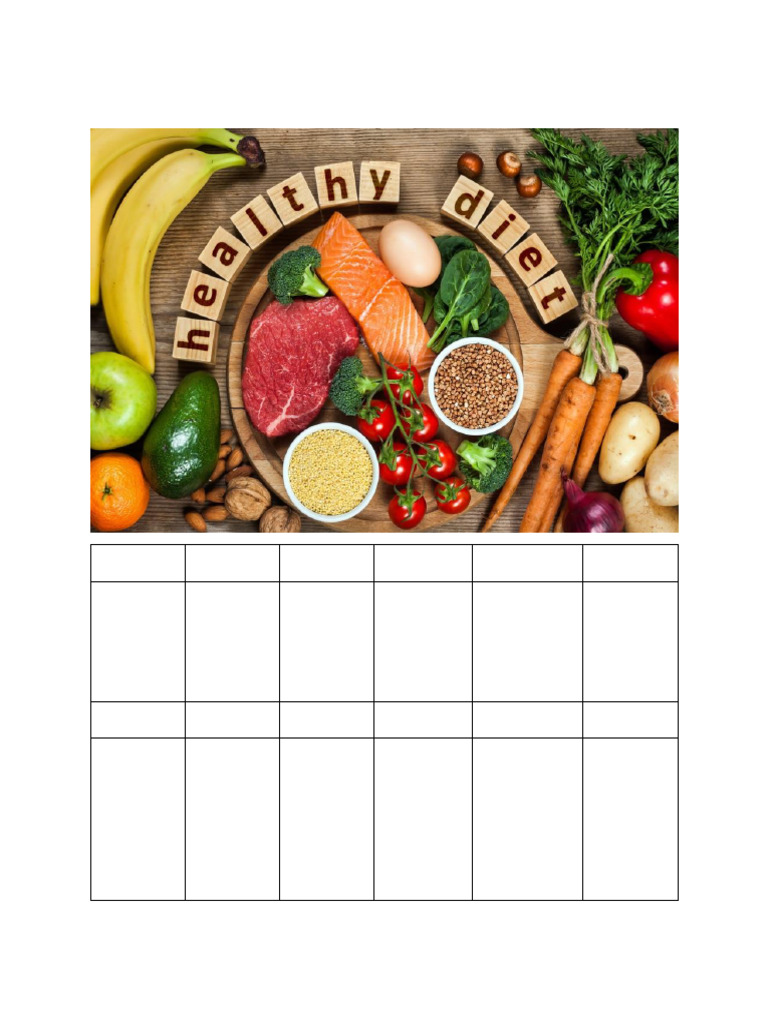 Weekly Weight Loss Meal Plan | PDF | Vegetables | Salad