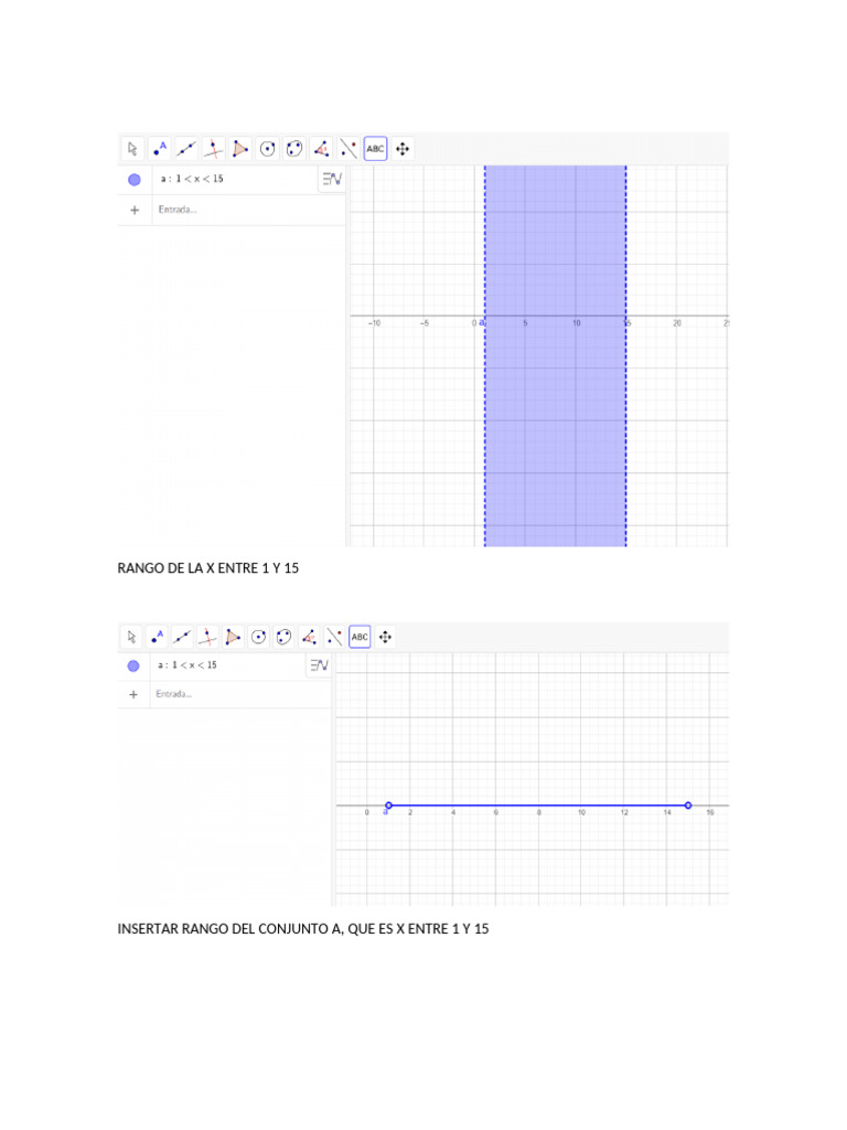 Geogebra Paso A Paso Conjunto A | PDF