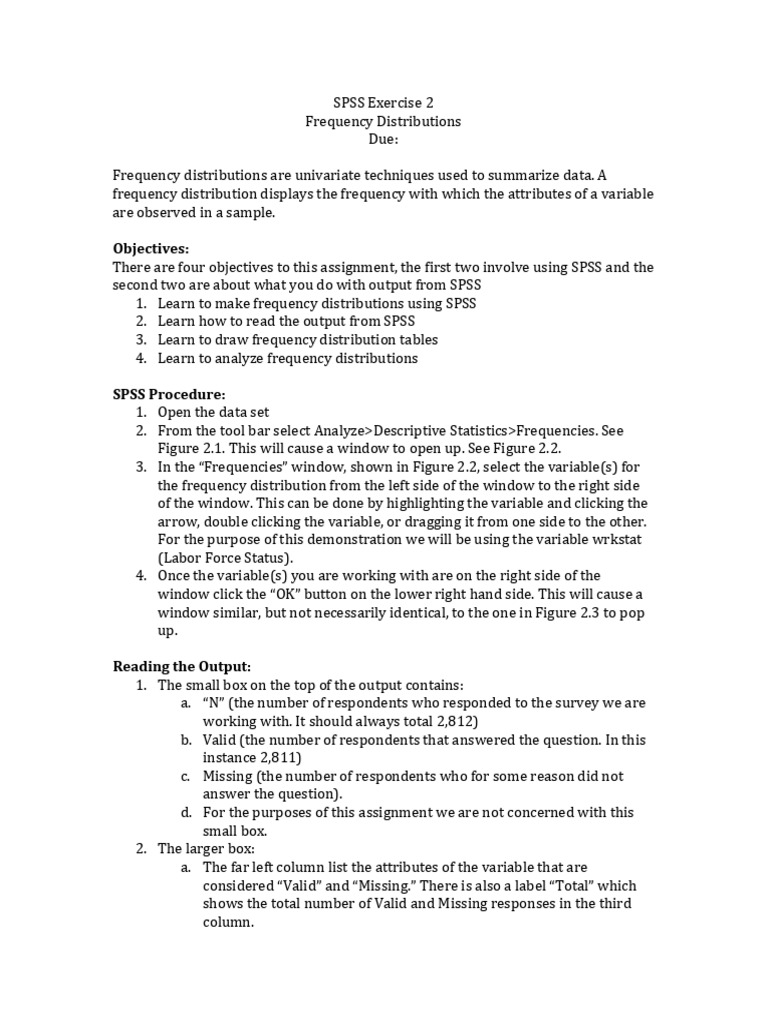 Spss exercise 2 pdf spss race human categorization 