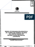 Manual de Organiz Espec de La Dir Gral Adjunt Del Ceferepsi