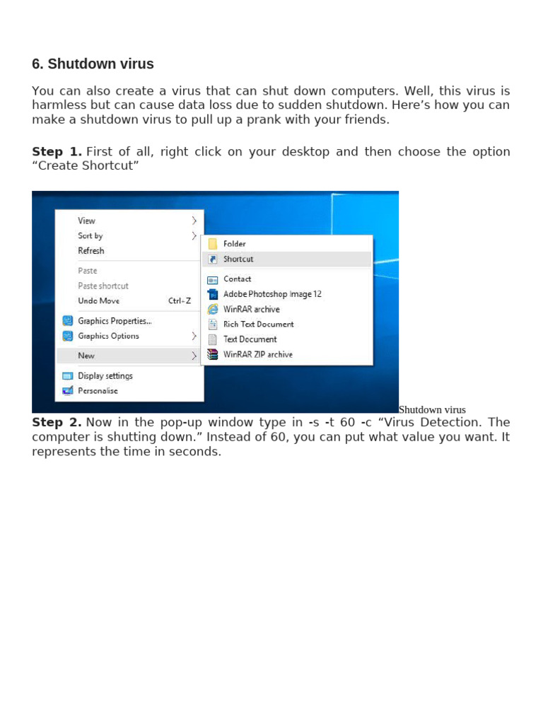 Shutdown Virus Dddkiolk | PDF