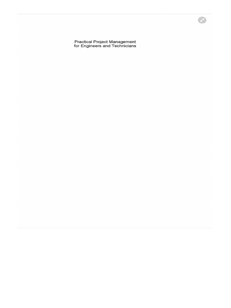 Project Management For Engineers | PDF