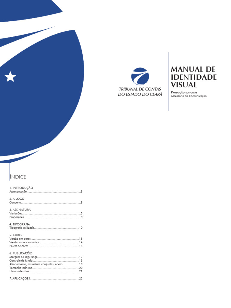 Manual de Identidade Visual TCE-CE | PDF | Tipografia | Marca