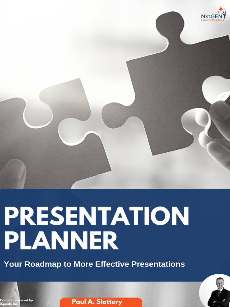 Presentation Planner E Book Pdf Expert Information