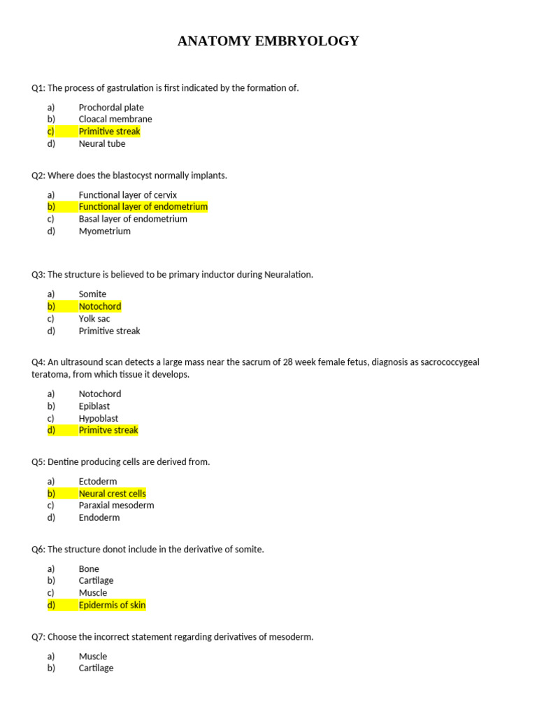 Embryology visual data 6