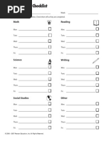 Download Homework Checklist by Tari Jones Kehres SN80157537 doc pdf