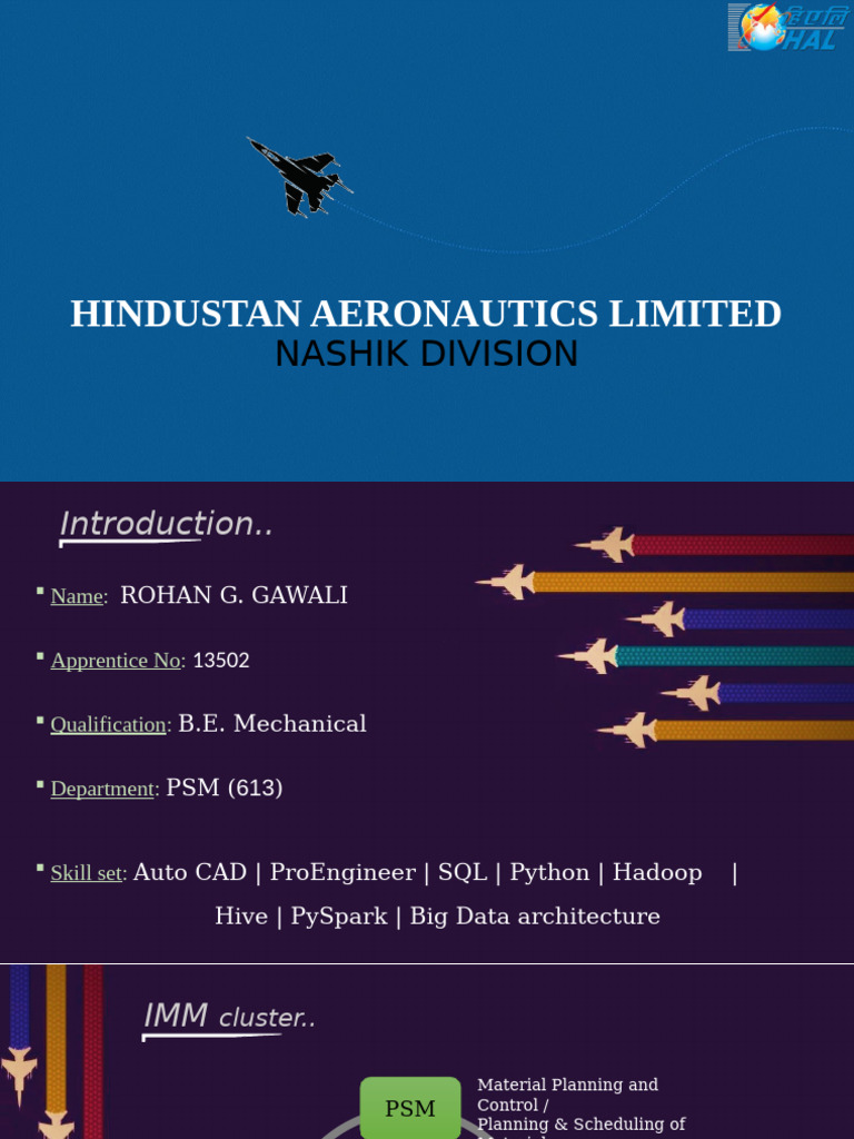 HAL Nashik Division Material Management Guide | PDF
