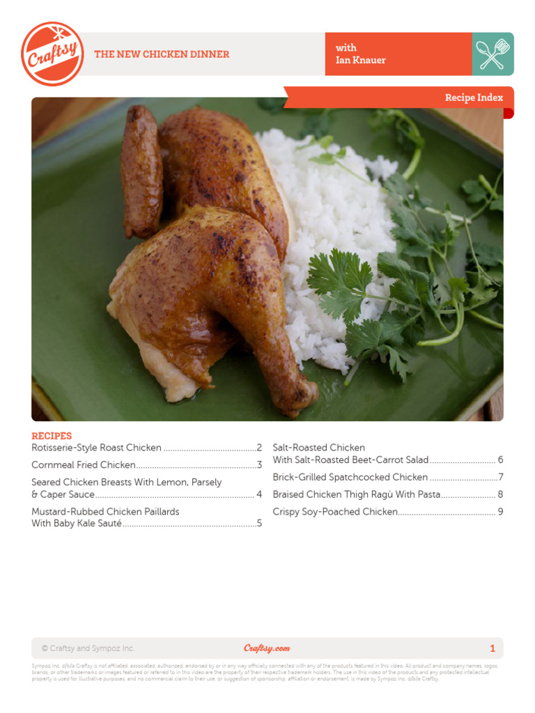 Chicken Paillard Recipe for Six | PDF | Grilling | Teaspoon