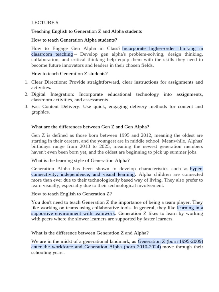 Lecture 5 Pdf English As A Second Or Foreign Language Learning