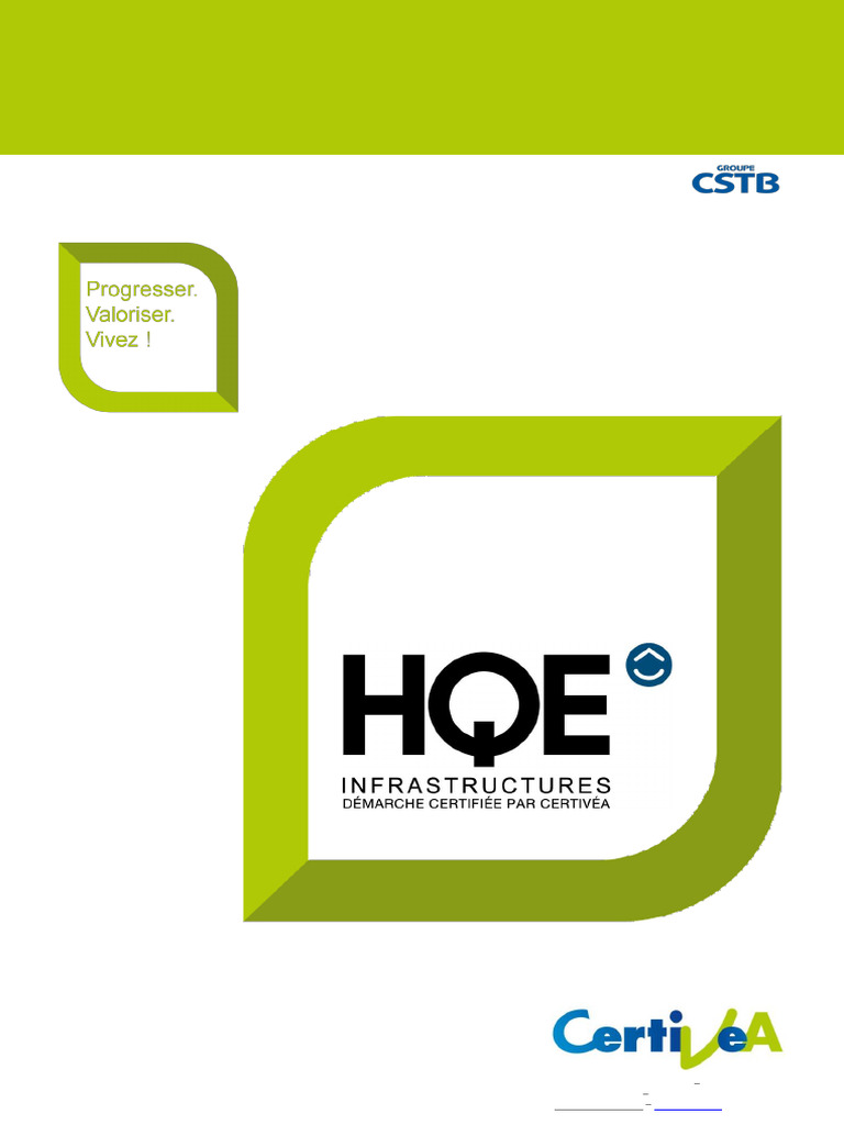 Referentiel Hqe Infra 2015 | PDF | Développement durable