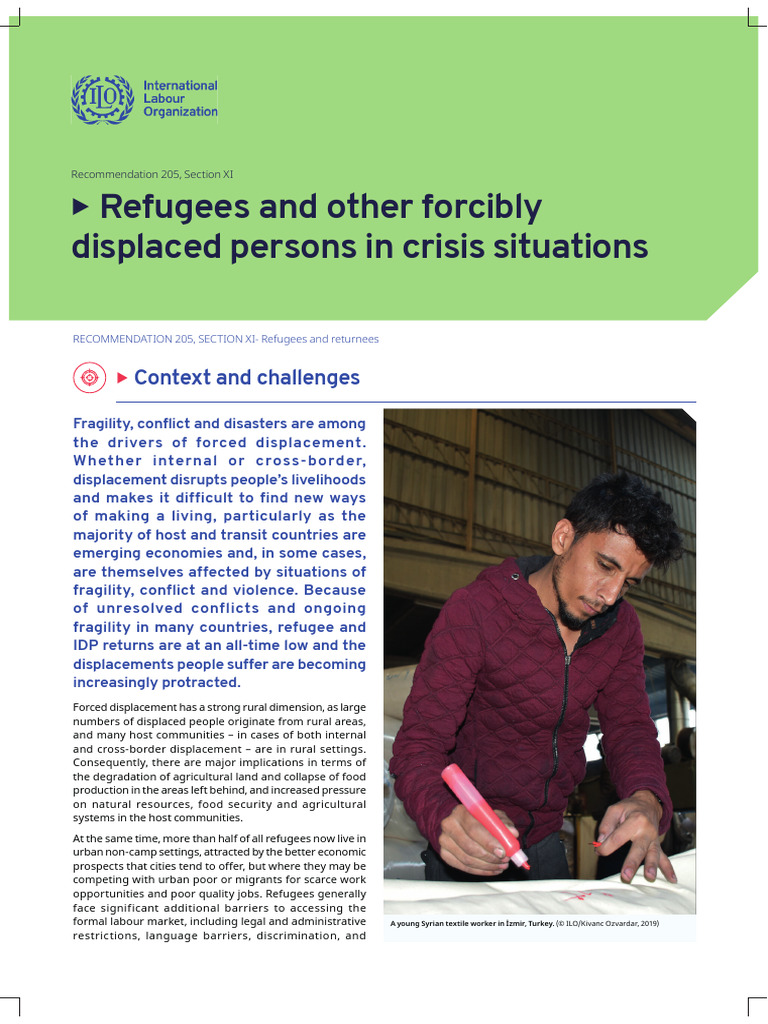 SECTION XI - Refugees and Other Forcibly Displaced Persons | PDF ...