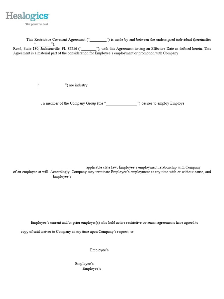 Restrictive+Covenant+Agreement+ +october+2021+ +adobe | PDF ...