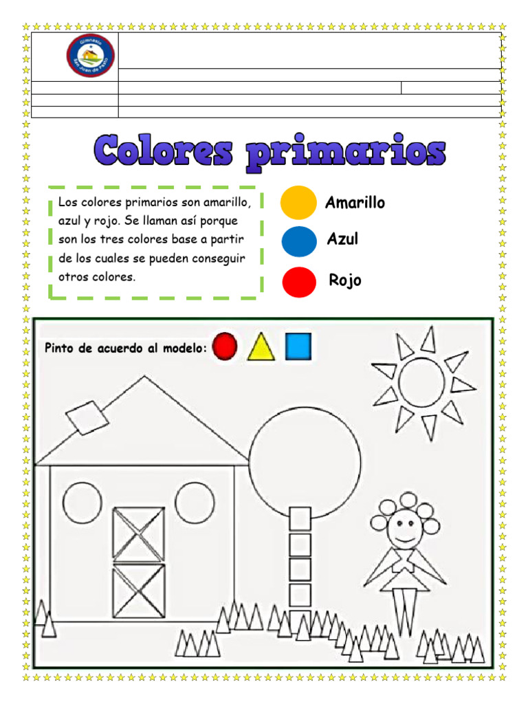 Guía Colores Primarios | PDF