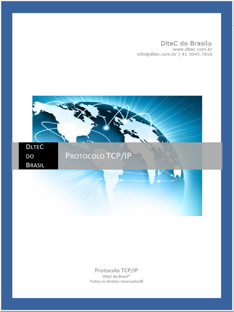 Curso Completo de Protocolo TCP/IP | PDF | Protocolo de controle de ...