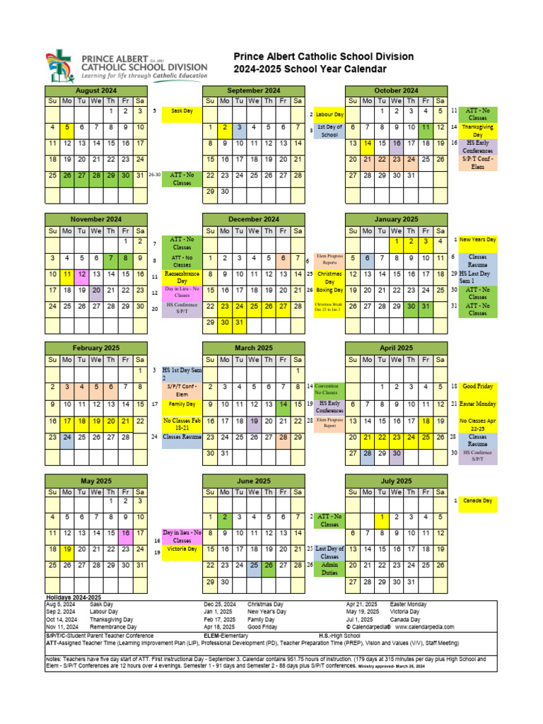 99 24 25 School Calendar PDF Festival Public Holiday