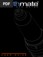 Bathmate Hydropump User Instructions | PDF | Pump | Vacuum