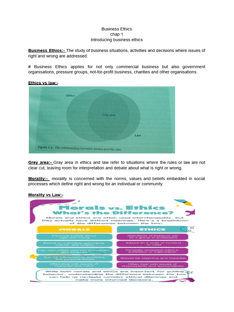Understanding Business Ethics Essentials | PDF | Sustainability ...